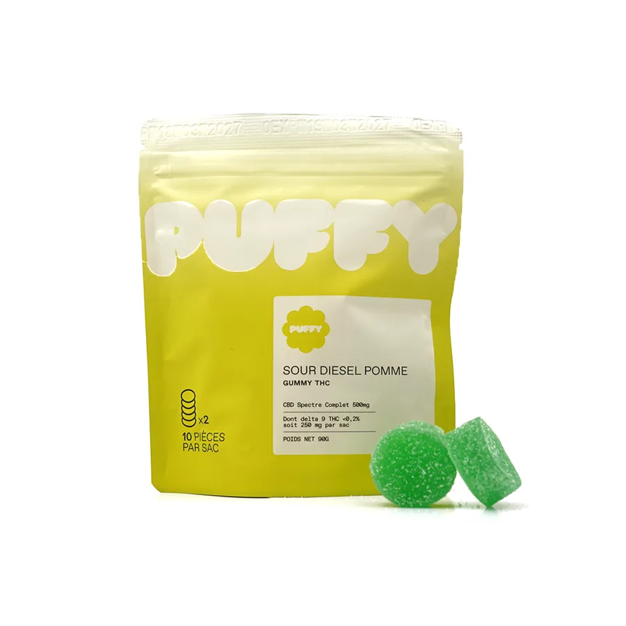 Gummies 50mg THC - Peach Mimosa